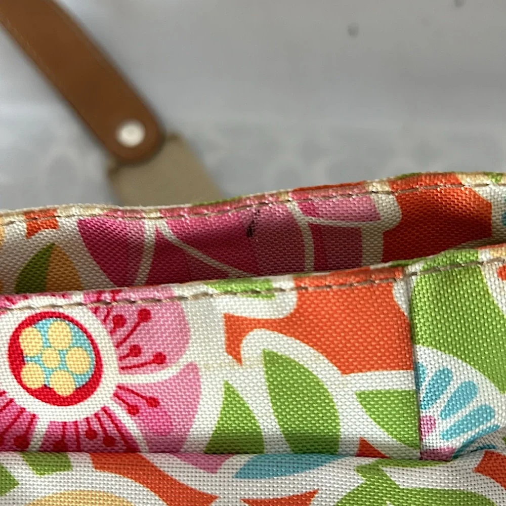 Lily Bloom Super Cute Multicolor Floral Tote Purse Bag πΈπΈ - Picture 10 of 16